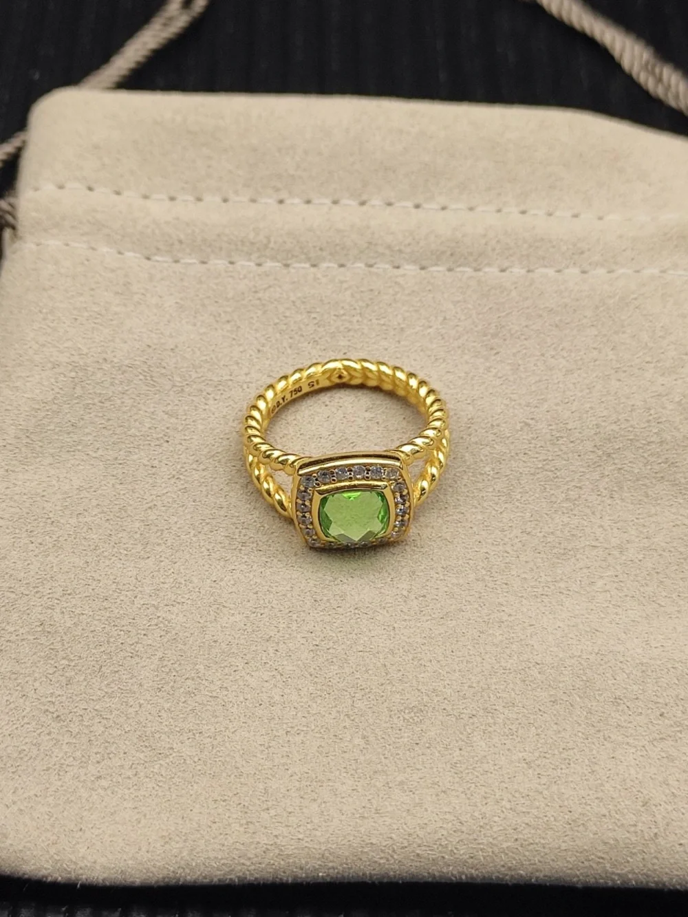 Excellent Used Condition David Yurman Rings - Picture 3 of 4
